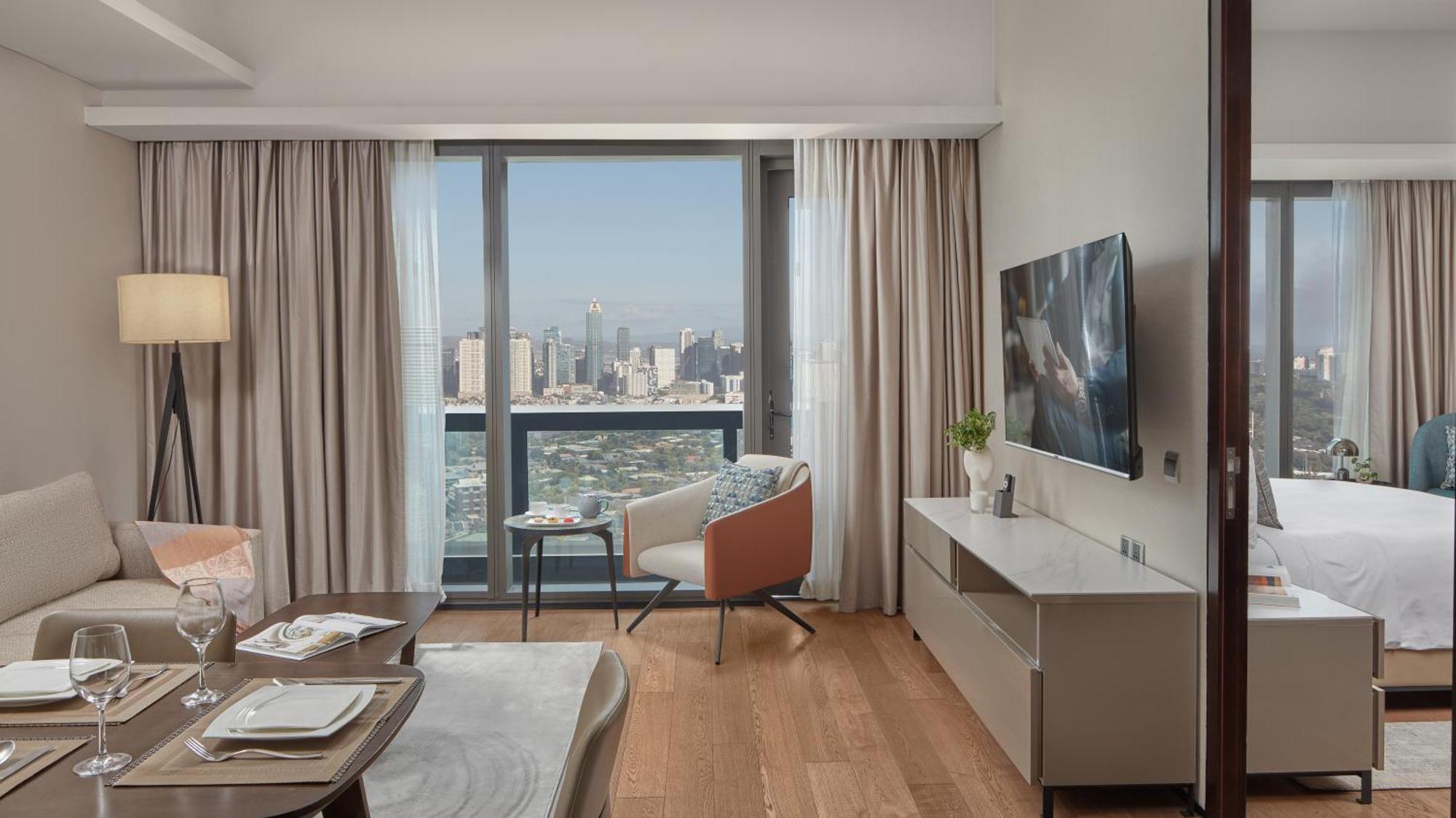 Hotel Oakwood Makati Avenue Makati City Esterno foto