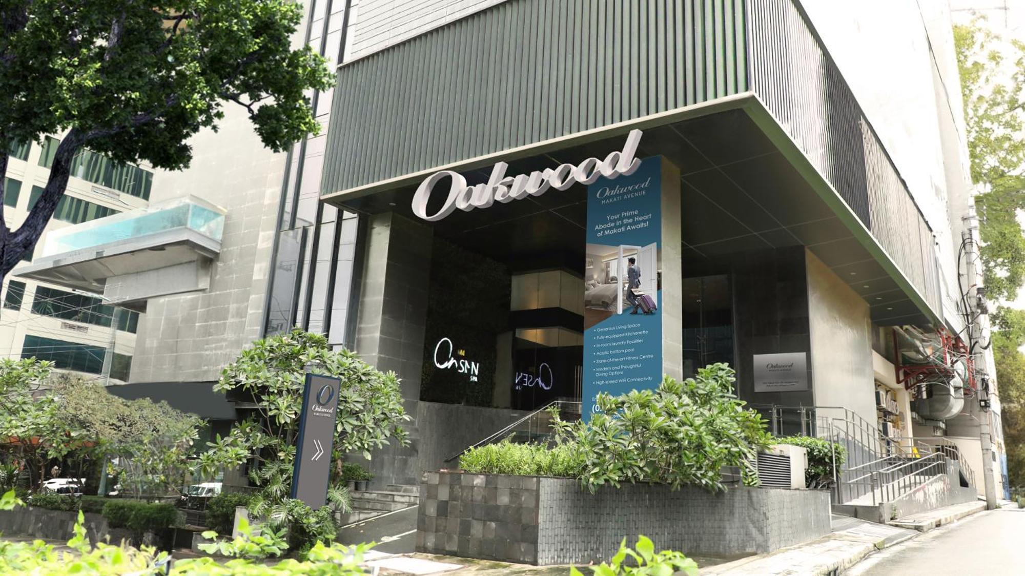 Hotel Oakwood Makati Avenue Makati City Esterno foto