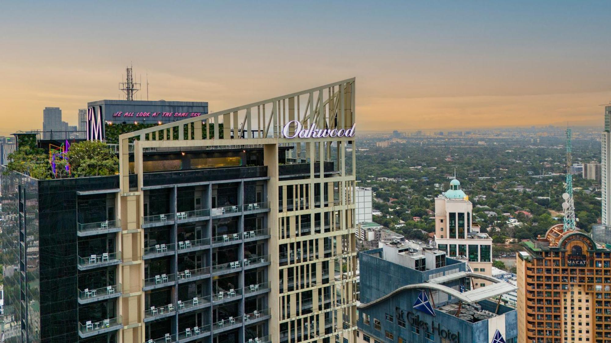 Hotel Oakwood Makati Avenue Makati City Esterno foto